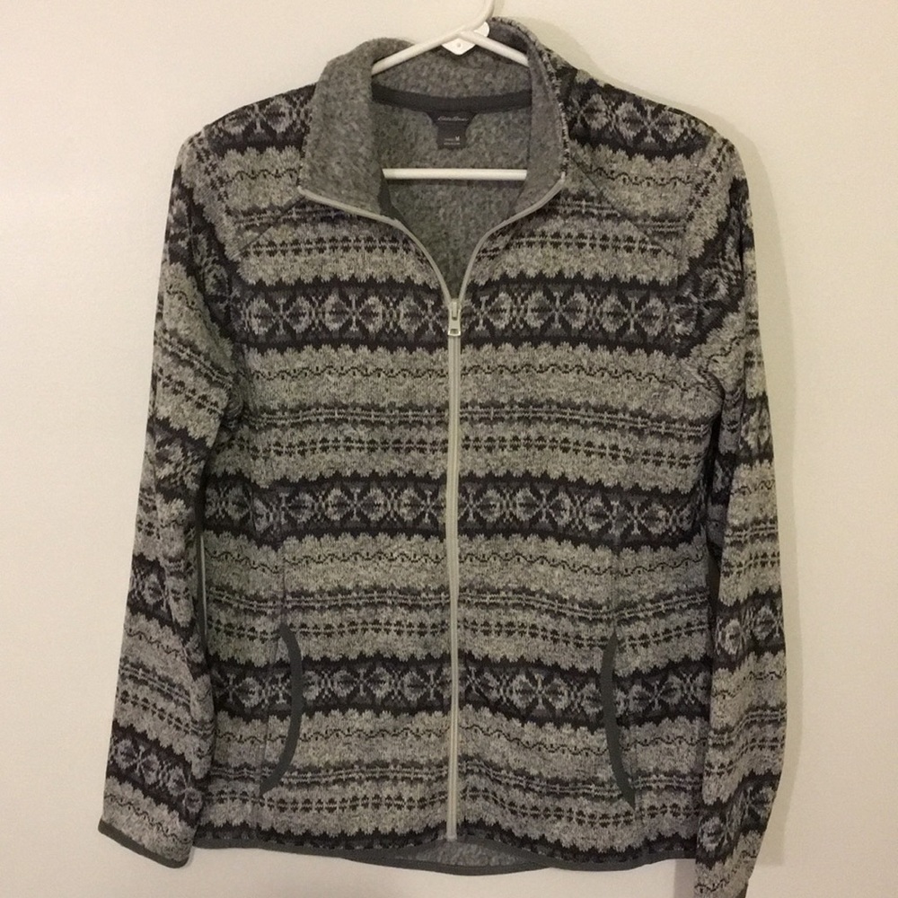 Eddie Bauer Fleece Full Zip Sweatshirt